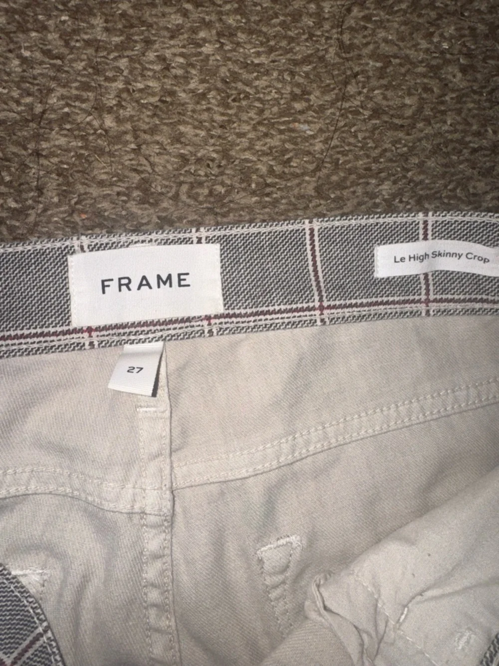 FRAME Le High Skinny Crop Jeans - Picture 5 of 12